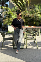 Load image into Gallery viewer, The Safety Pin Crop Tshirt