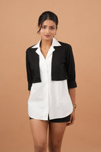 Load image into Gallery viewer, The White and Black Shirt