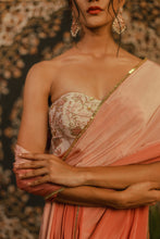 Load image into Gallery viewer, The Hummingbird Corset Saree