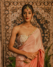 Load image into Gallery viewer, The Hummingbird Corset Saree