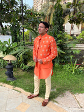 Load image into Gallery viewer, The Sunflower Bandi/Kurta/Trouser