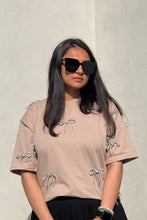 Load image into Gallery viewer, The Blingy Bow Tshirt
