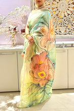 Load image into Gallery viewer, The Hand Painted Saree

