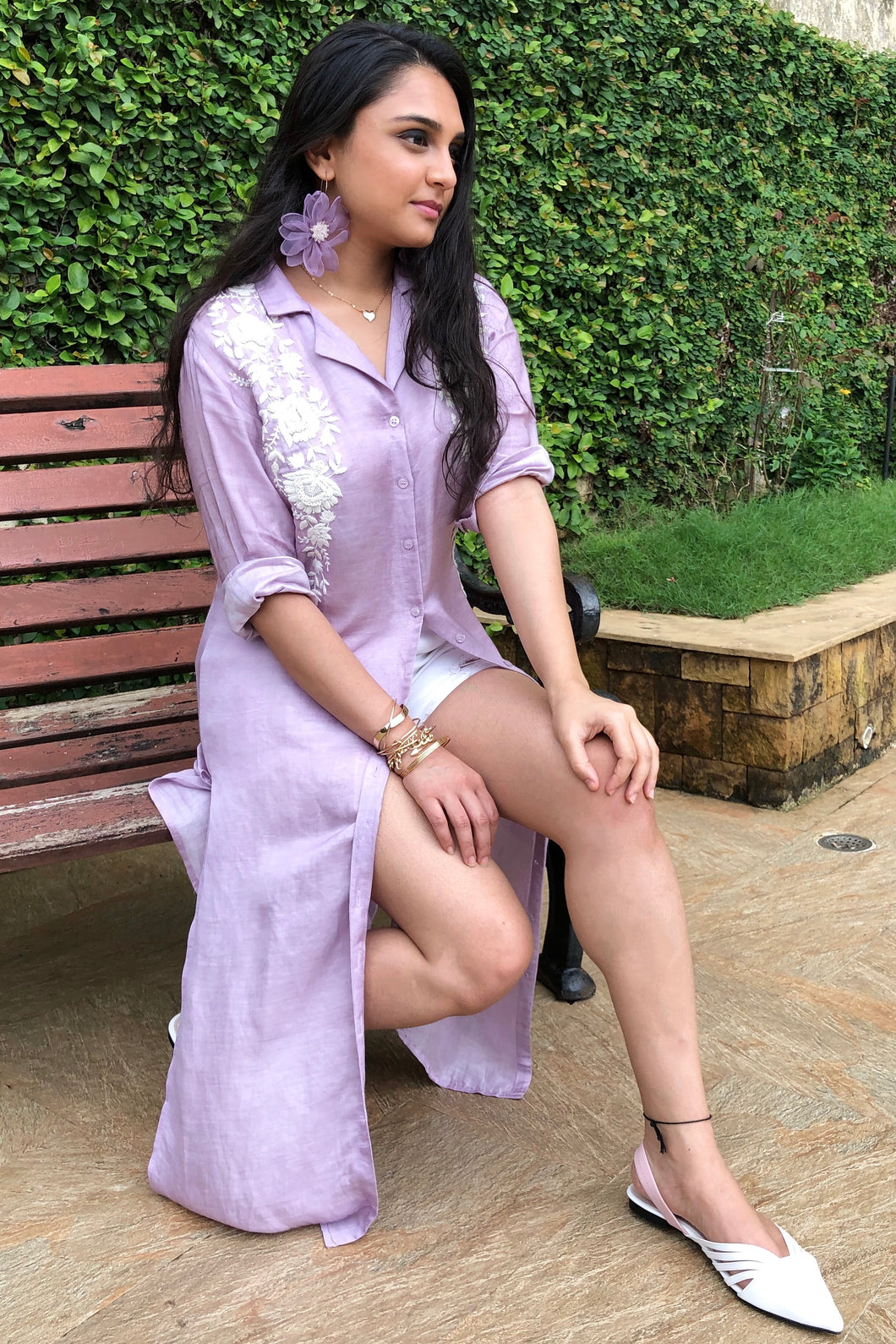 The Lavender Garden Shirt