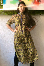 Load image into Gallery viewer, The Leafy Garden Kurta

