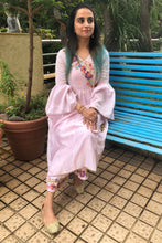 Load image into Gallery viewer, The Pink Angrakha With Pants
