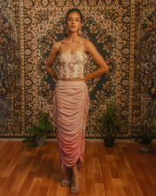 Load image into Gallery viewer, The Hummingbird Draped Skirt Set
