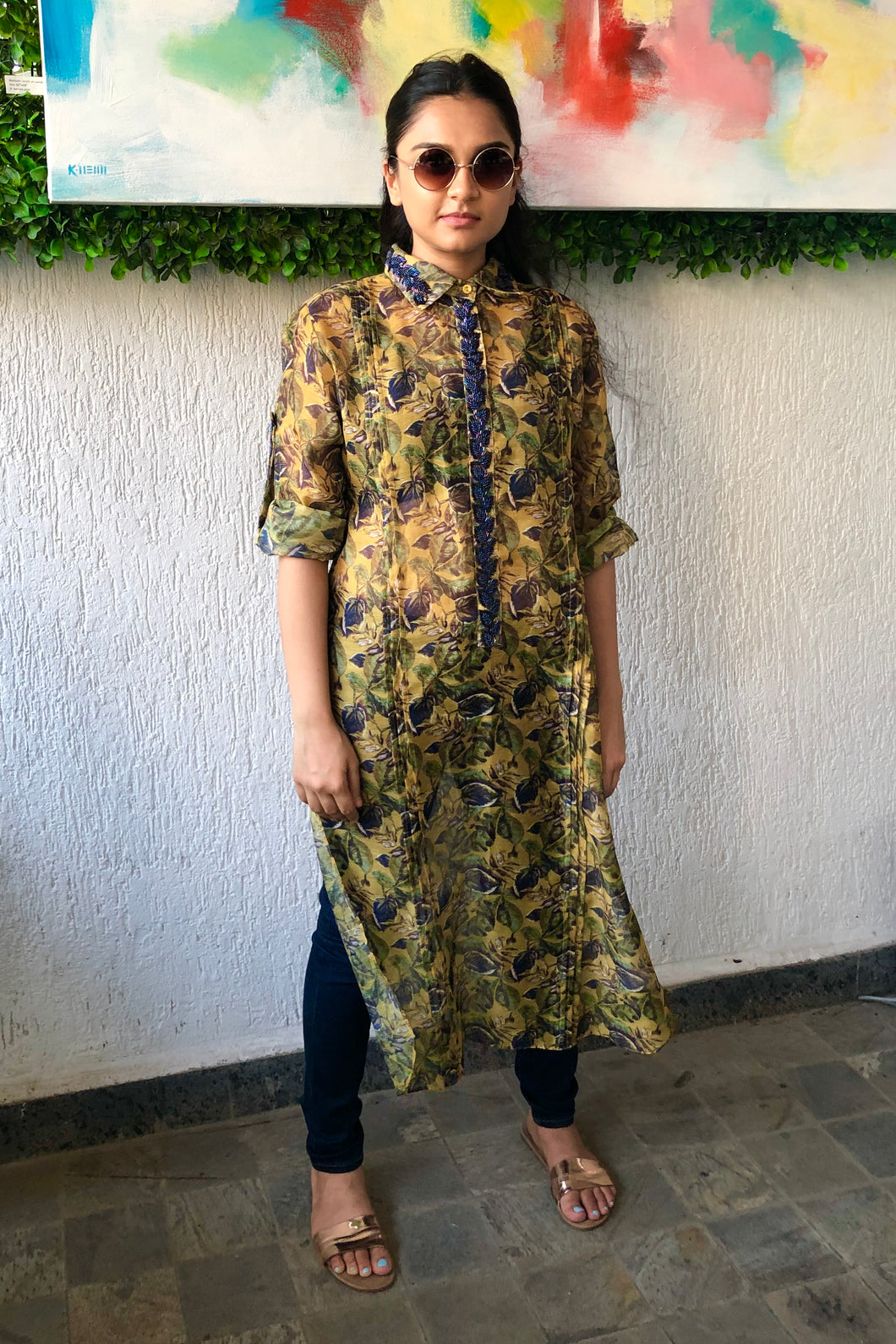 The Leafy Garden Kurta