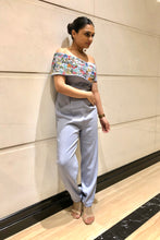 Load image into Gallery viewer, The Periwinkle Bardot Jumpsuit
