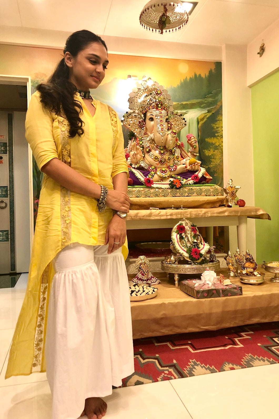 The Vines Kurta And Sharara