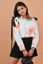 Load image into Gallery viewer, The Bow Crop Shirt
