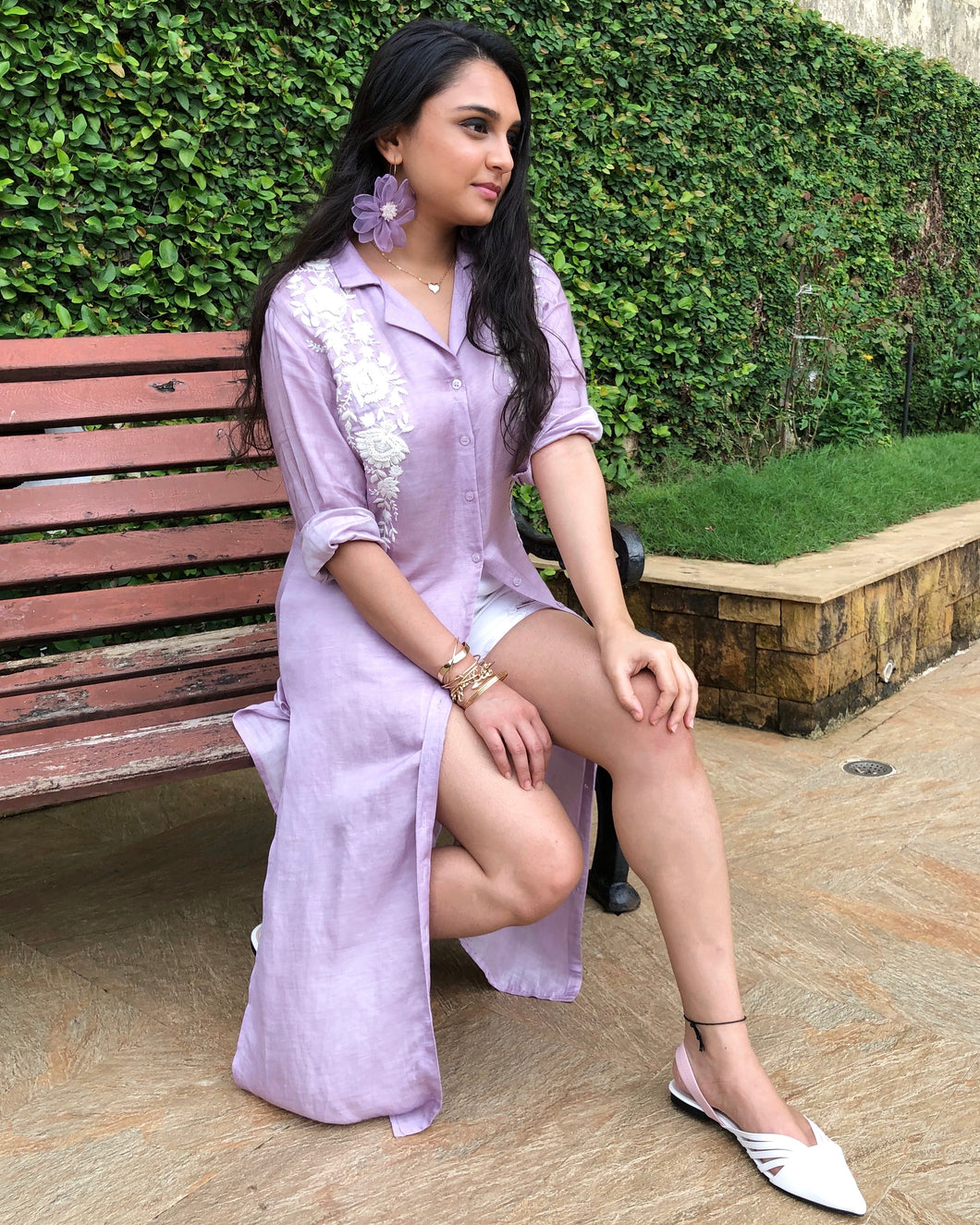 The Lavender Garden Shirt