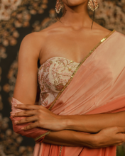 Load image into Gallery viewer, The Hummingbird Corset Saree
