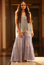Load image into Gallery viewer, The Periwinkle Sharara Set
