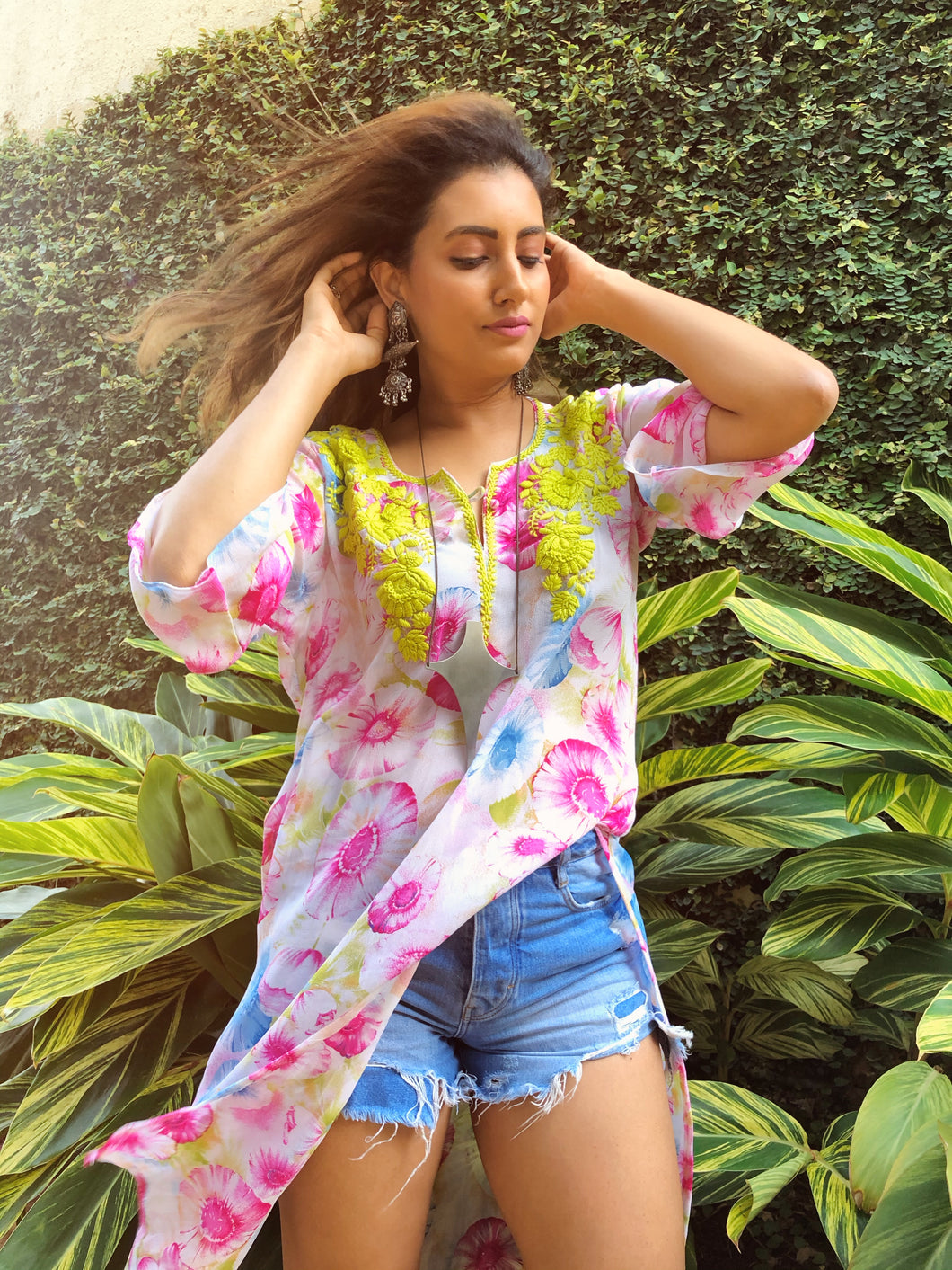 The Multi Floral Garden Kurta