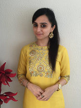 Load image into Gallery viewer, The Canary Yellow Kurta
