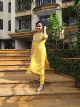 Load image into Gallery viewer, The Canary Yellow Kurta
